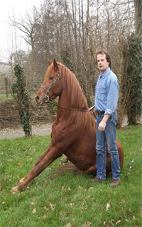 Serge et son cheval